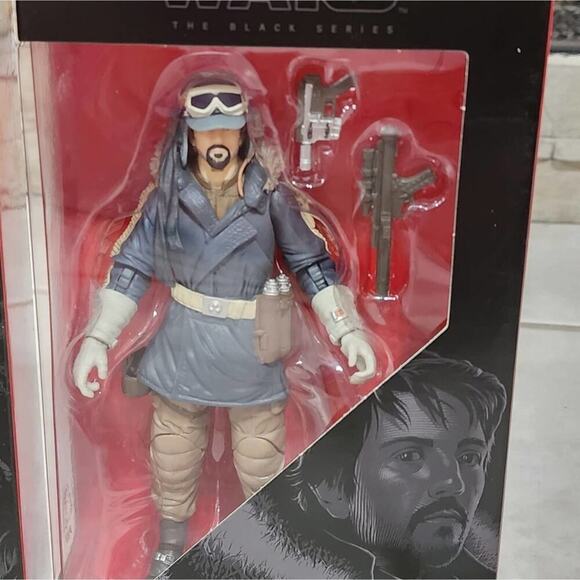 HASBRO STAR WARS THE BLACK SERIES THE Captain Cassian Andor and JANNAH Bundle 2 - Picture 3 of 9